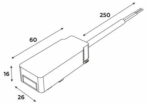 Токопровод концевой Ambrella Light GV GV1262 - Amppa.ru