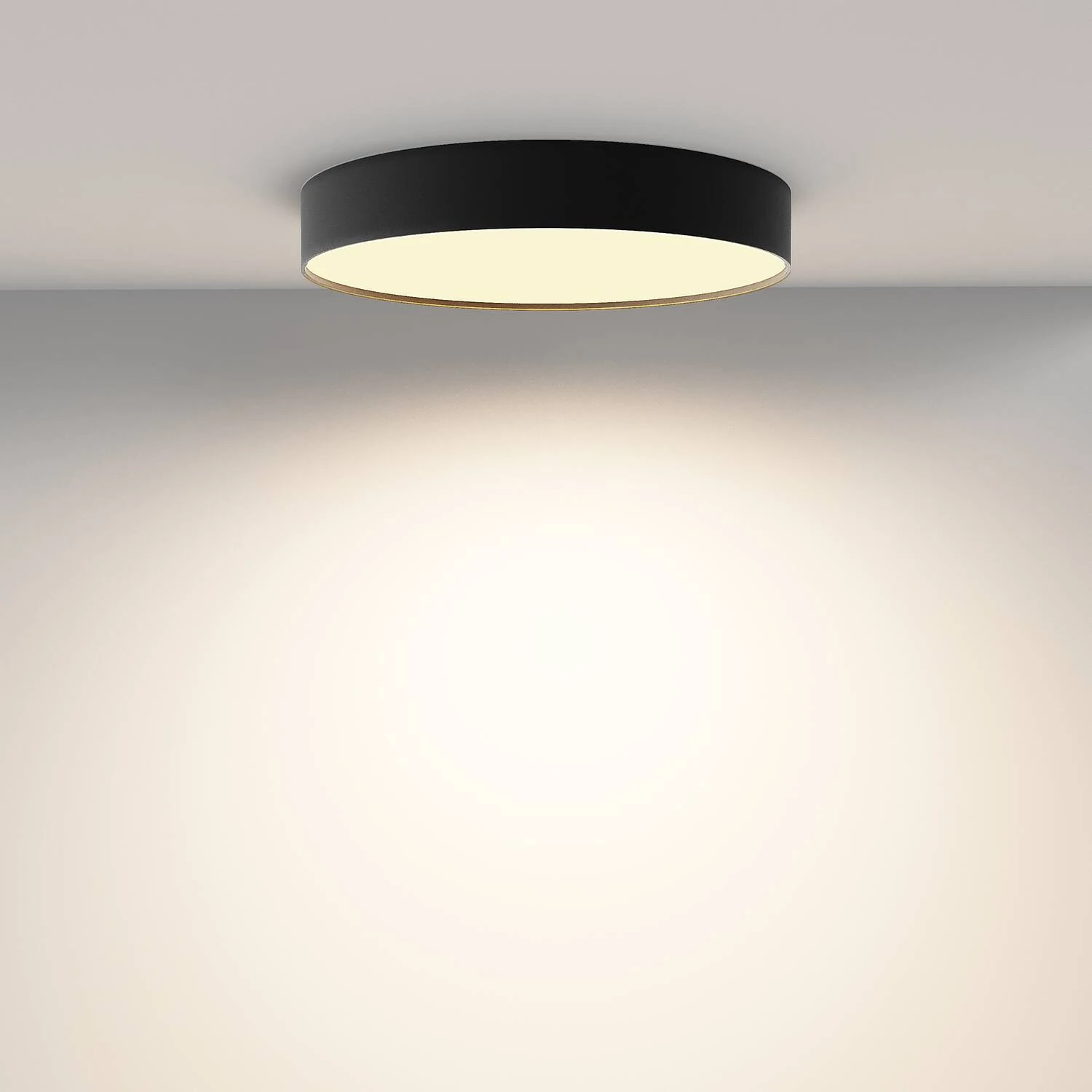 Потолочный светильник Ceiling Zon, LED 45W, 2700K, Черный (Maytoni Technical, C032CL-45W2.7K-RD-B) - Amppa.ru