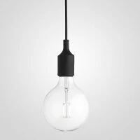 Подвесной светильник Muuto E27 Black (ImperiumLoft, 186768-22)