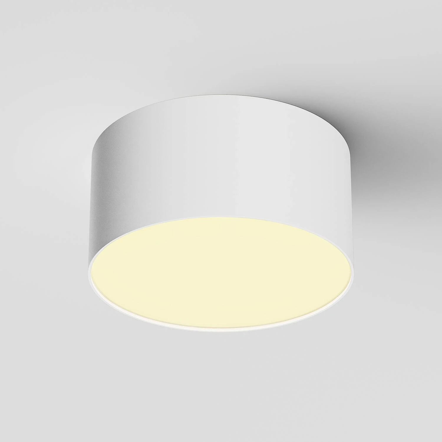 Потолочный светильник Ceiling Zon, LED 12W, 2700K, Белый (Maytoni Technical, C032CL-12W2.7K-RD-W) - Amppa.ru