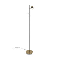 Торшер Modern Enzo, 1xGU10 Черный, Черный (Freya, FR5201FL-01B)