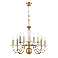 Люстра Incanto Classi, 10xE14, Медный (Lumion, 8033/10)