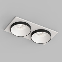 DK2422-BK Встраиваемый светильник, IP 20, 50 Вт, GU10, черный, алюминий