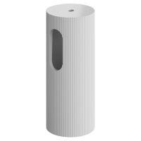 Пьедестал для раковины рифленый  Boheme Corian 801-base-rib белый матовый