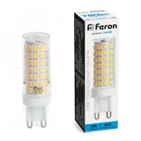 Лампа светодиодная Feron LB-434 G9 9W 175-265V 6400K, 38148